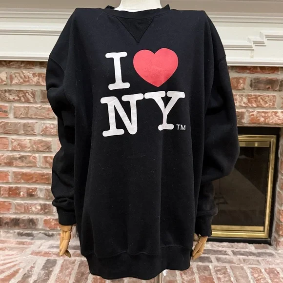Black 'I Love NY' Sweater / XL / Excellent condition - Picture 3 of 7